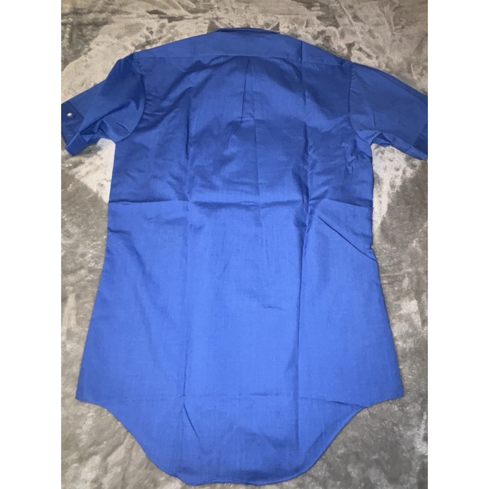 Vintage British Imperial Mens Dress Shirt Permanent Press Small 14-14 1/2 - Picture 4 of 10
